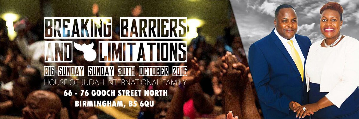 ApostleObey's tweet photo. Breaking Barriers and Limitations!!! BIG SUNDAY (don't miss this one) !!! #HOJIF #ApostleObey https://t.co/d5o9J15Nws