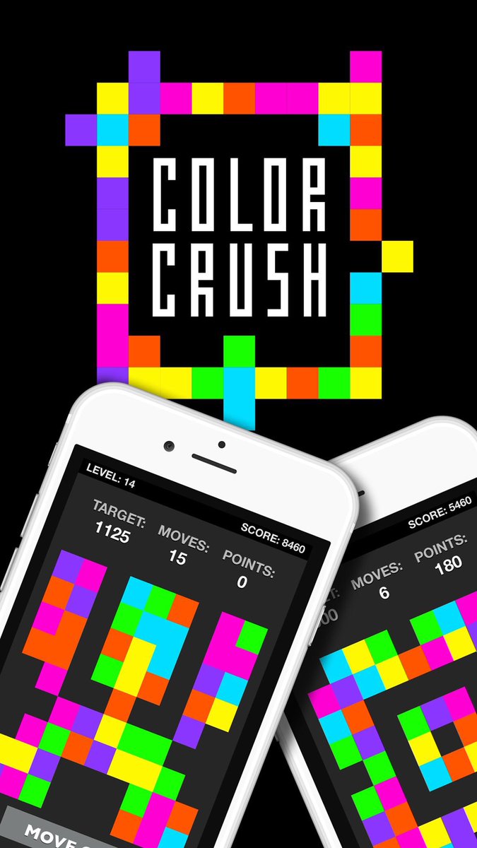 AppMonkeys's tweet image. New #puzzle game for iPhone: Color Crush free: appsto.re/uk/h_bAfb.i #puzzle #iphobe #game #bejeweled
