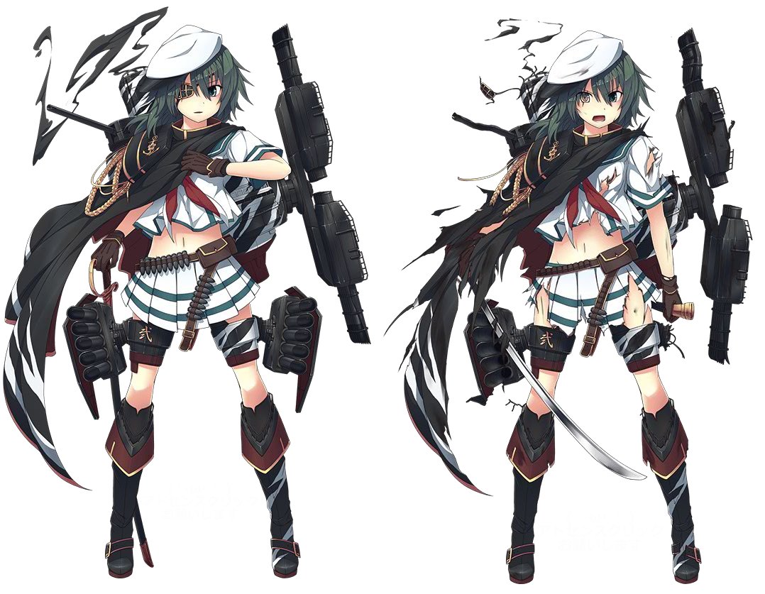 シンゴ V Twitter 艦これの木曾改二 唯一 艤装をフル装備で作った艦これドール 完成直後に撮ったものだからまた撮り直したい 原作の隣にうちの子を貼る