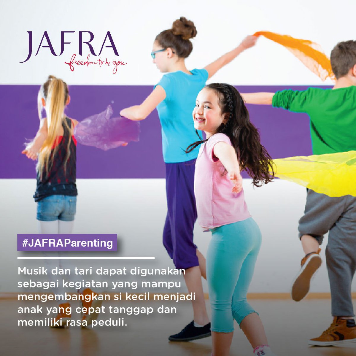 JAFRAindonesia's tweet photo. Gali potensi dan daya cipta si kecil sebagai langkah membentuk karakter di usia dini. #JAFRAparenting https://t.co/ze10HcZnXV