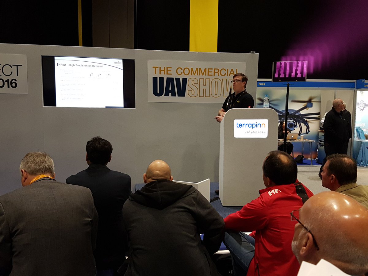 MarkP_KOREC's tweet image. @BrockRyder presenting #uavshow right now.  Talking about @senefly new features in #eBeePlus. @KORECGroup