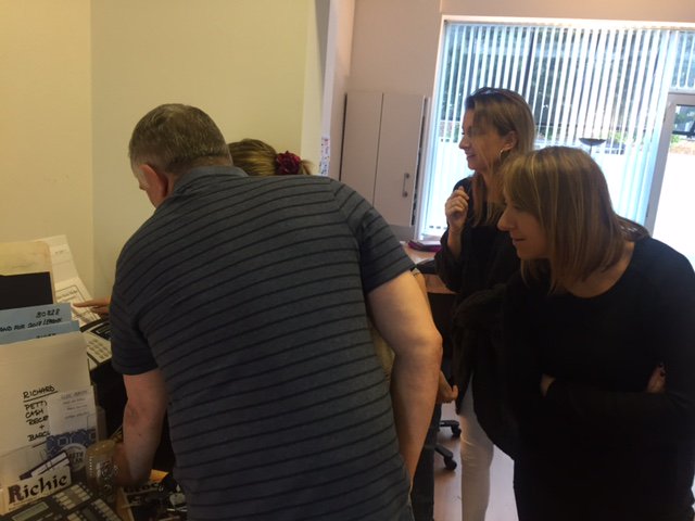 LionCreative_UK's tweet photo. Today has been a MONUMENTAL day for Lion, a Fax came through and the team could hardly contain themselves... #oldschool #BringBackTheFax https://t.co/KLzUa8ha0f