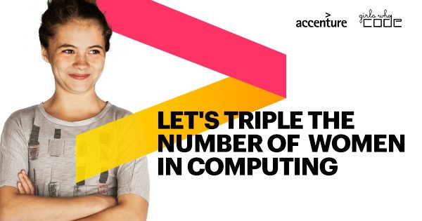 GirlsWhoCode's tweet image. Together, we can triple the number of women in computing by 2025 if we act now: girlswhocode.com/crackthecode #CracktheCode @Accenture