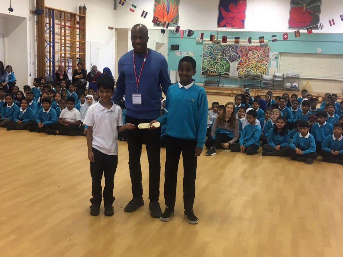 THYSF1's tweet photo. @deebzz23 is visiting #TowerHamlets Cricket Focus Sport Schools again today. @BenJonsonSchool #MarnerPrimary @kentcricket @ECB_cricket https://t.co/E268zaTkUu