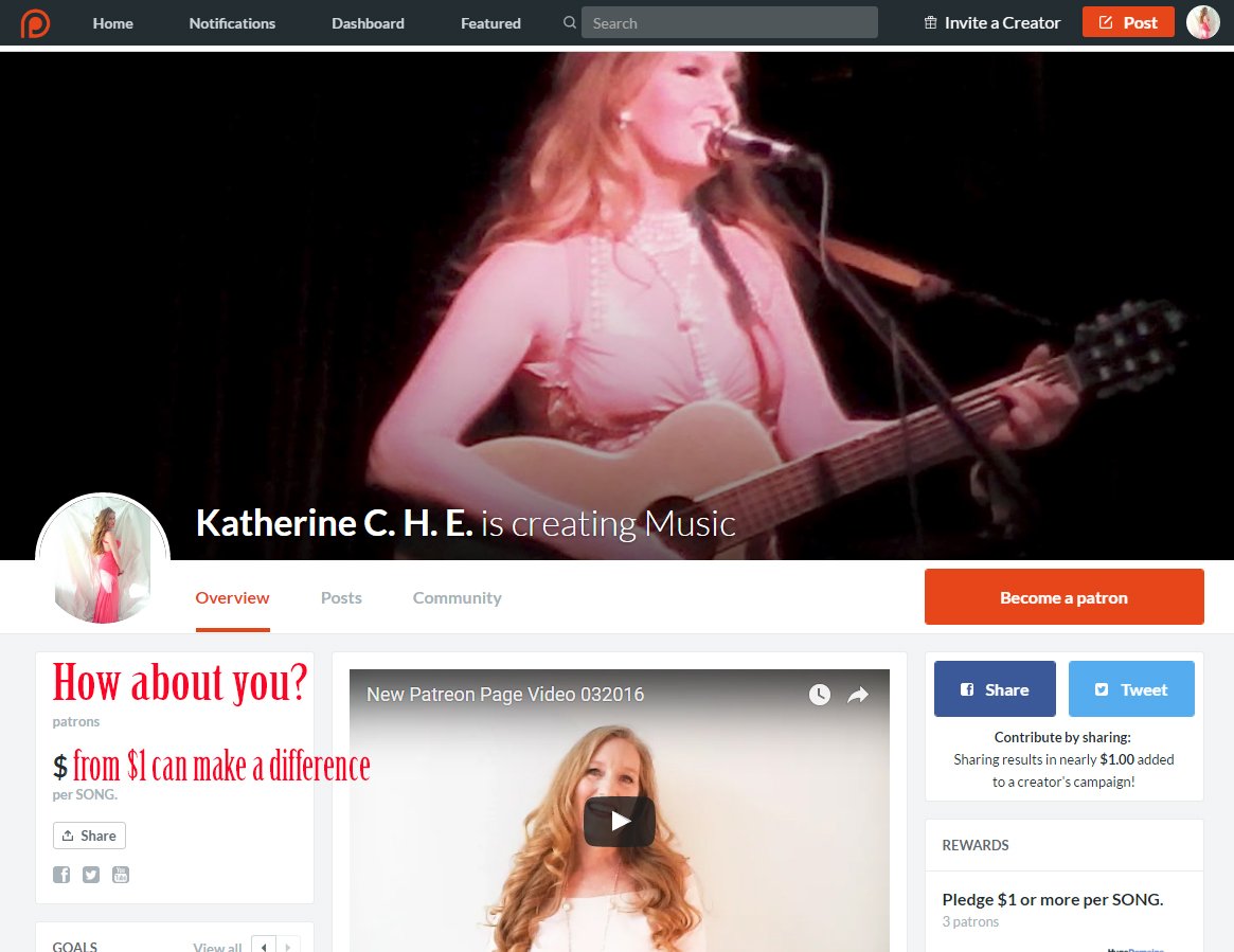 KatherineCHE's tweet photo. I share stuff here I don’t share ANYWWHERE else… https://t.co/Coww9Yd0gP #InnerCircle #FanClub #SupportMusic #Crowdfunding #ISupportMusic https://t.co/CE9TchgCyP