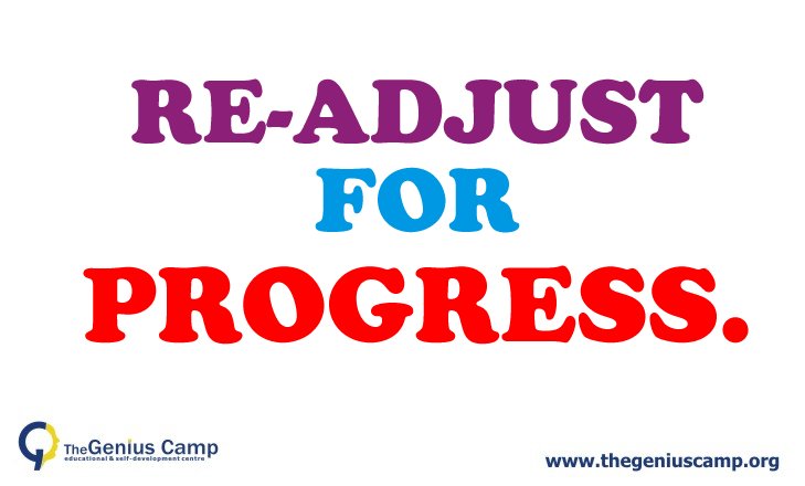 thegeniuscamp_'s tweet image. Adjustment is needed for progress.There can never be an advancement without adjustment. No one really...read more at:thegeniuscamp.org/blog