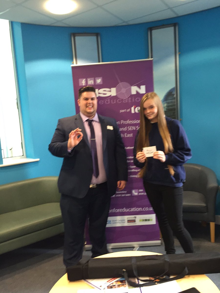 Congratulations to Rebecca from <a href="/kentonschool/">Kenton School</a> who won the <a href="/VisionForEd/">Vision for Education</a> cheeky <a href="/NandosUK/">Nando's</a> attendance incentive! #attendancematters