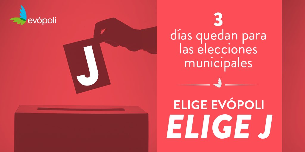 evopoli's tweet photo. Este domingo 23, Vota J! https://t.co/Nm5MKslyvM