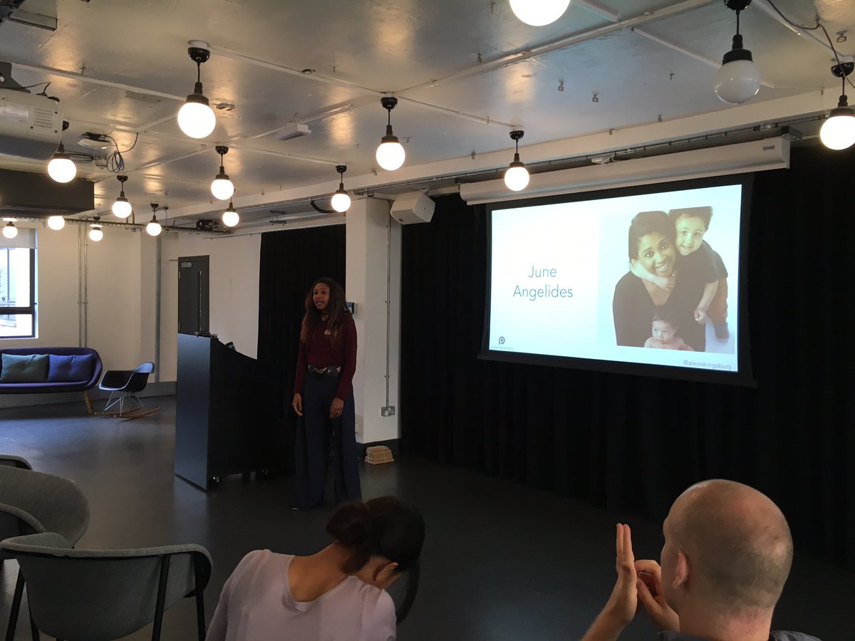 Alexiskingsbury's tweet photo. @MumsinTech June up next - sharing that the accelerator program helped her find customers first &amp; the power of focus #campuslondon #PAParty https://t.co/vgyFXLN1OS