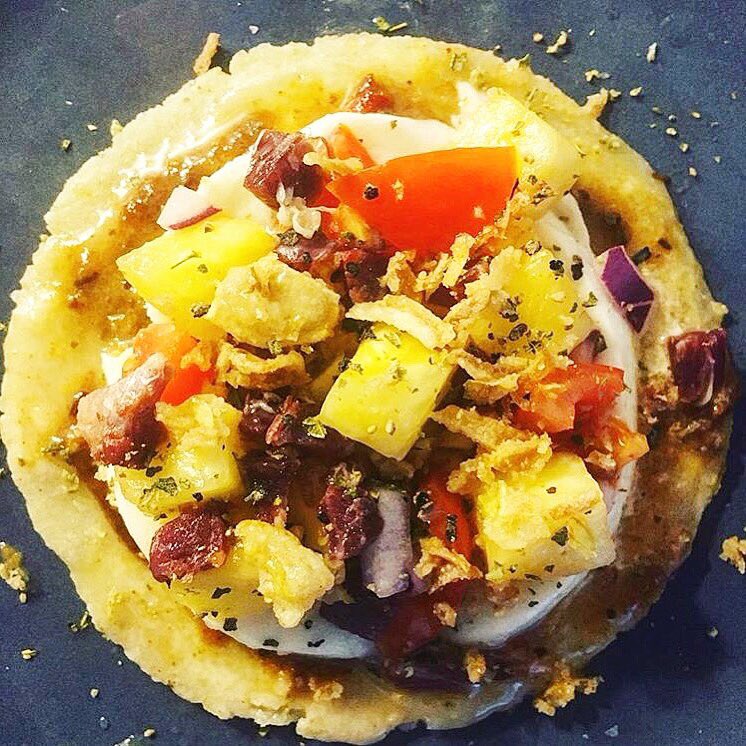 temperrest's tweet photo. Iberico ham, pineapple salsa, mozzarella and chipotle taco. Coming to temper soon. #lunch #soho #novemberopening #taco https://t.co/pUaMWGXypZ
