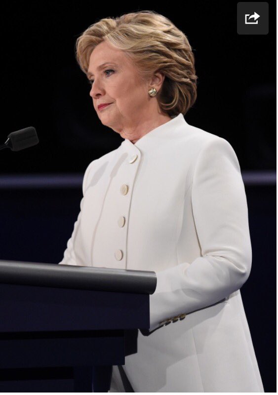 cooshull's tweet image. Anybody else having a hard time not thinking of President Snow...😂 #PresidentialDebate #whitepantsuit #didntwatch