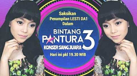 Malam ini <a href="/Lesti_Jenong_DA/">Lestykejora</a> hadir di BP3 @IndosiarID  kita support dengan HT 
#LestiDiKonserJuaraBP3IVM