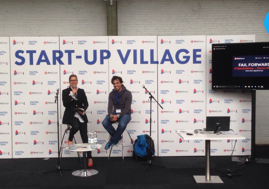 @TakeEatEasy_BE fail forward interview - Karim Slaoui  #df2016 #startup #learnings