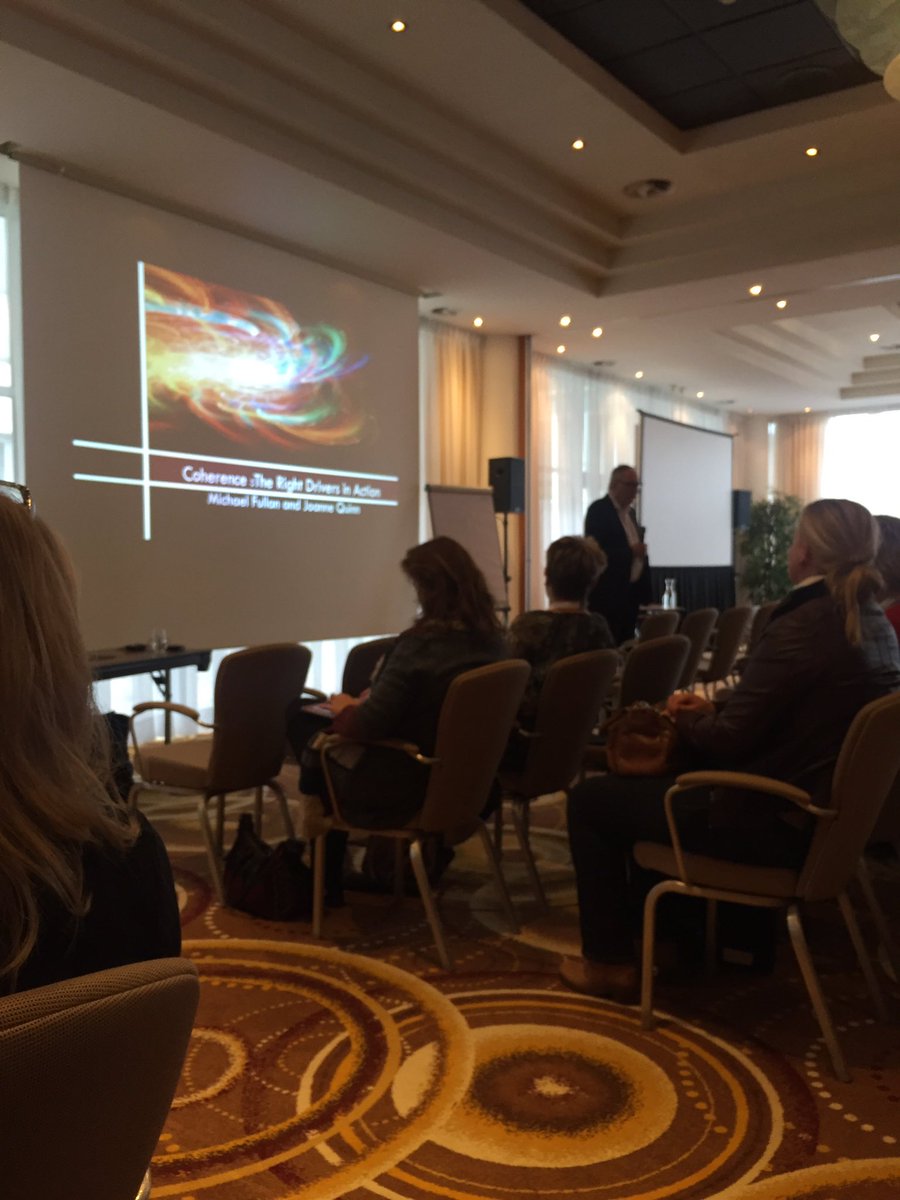 Michael Fullan ræðir um leiðtogahlutverkið #esha2016