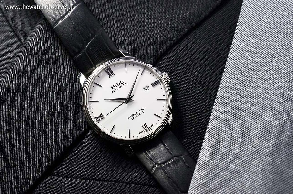TheWatchObs's tweet image. 1 010 € pour 80H de RDM, un spiral en #silicium et certif #COSC c'est possible avec la nouvelle #MIDO Baroncelli : bit.ly/2ewYRwQ