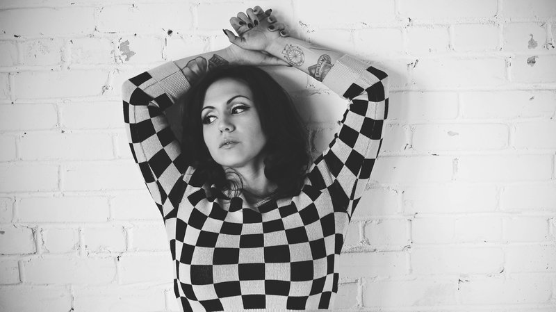 nprmusic's tweet photo. Stream the fiercely brave new solo album from @girlinacoma's @NinaDiazMusic, 'The Beat Is Dead' #FirstListen https://t.co/mEe2dvVA39 https://t.co/q7fL6AZQ1h