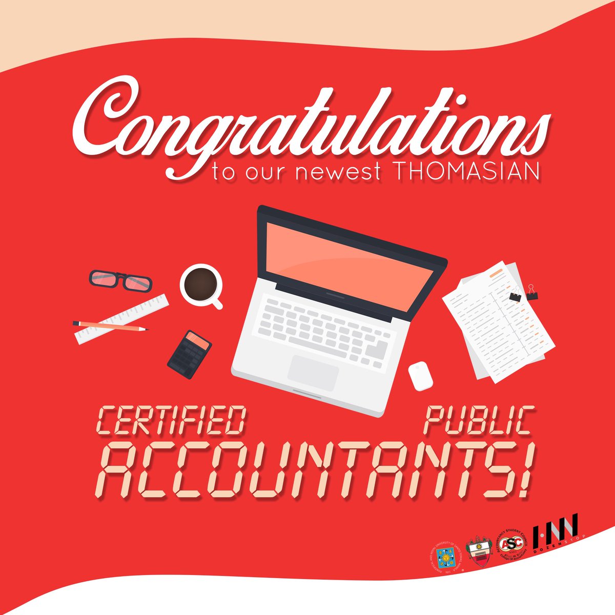 UST_ASC's tweet photo. Congratulations to our newest Thomasian Certified Public Accountants! #OPLAN3B #AMVDOZENSTOP https://t.co/AJVWn1dIoH