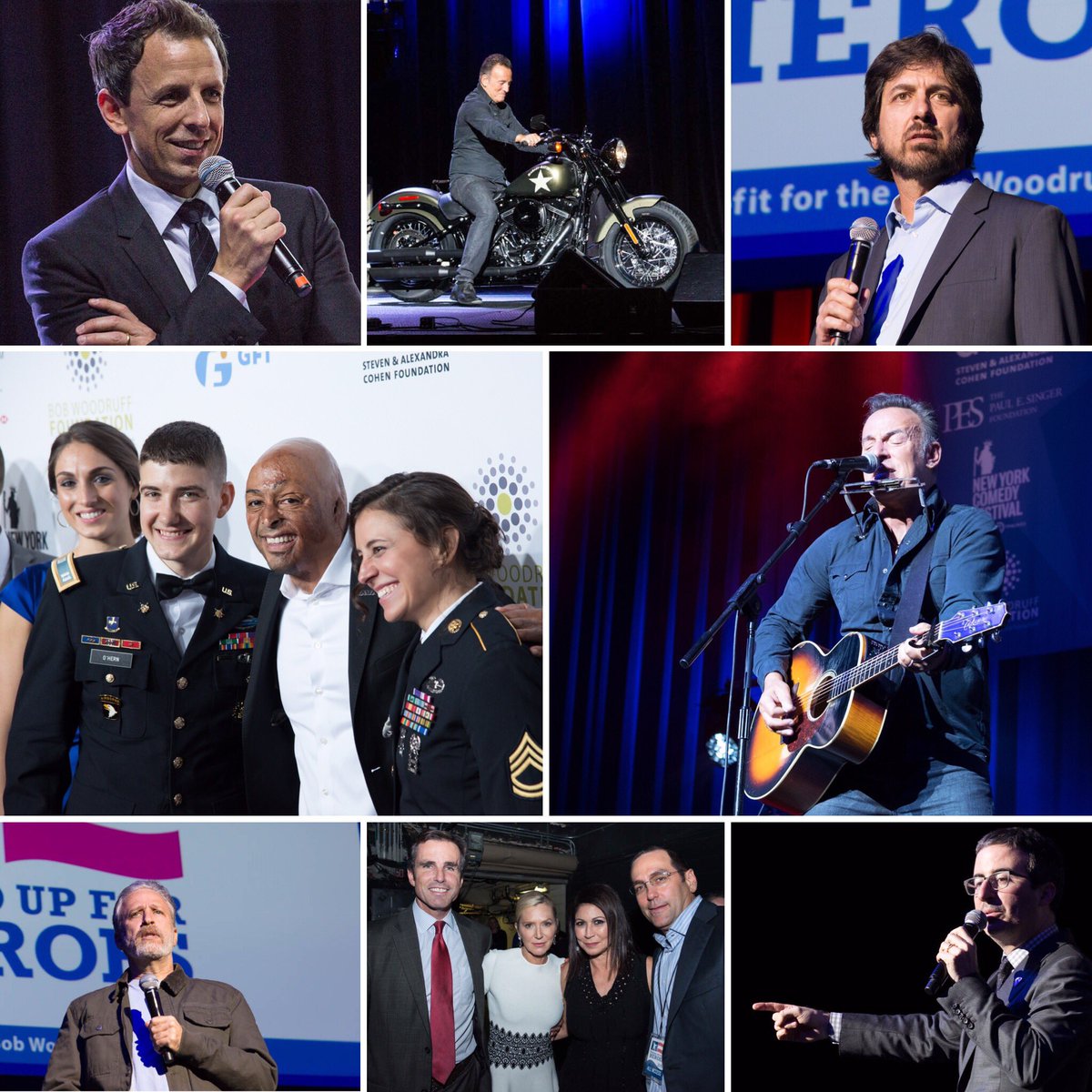 bwforg's tweet photo. #TBT 9th Annual Stand Up for Heroes, 2015. The benefit for injured veterans returns Nov. 1. https://t.co/jV6cvwmX34 https://t.co/o3H2QdCzWh
