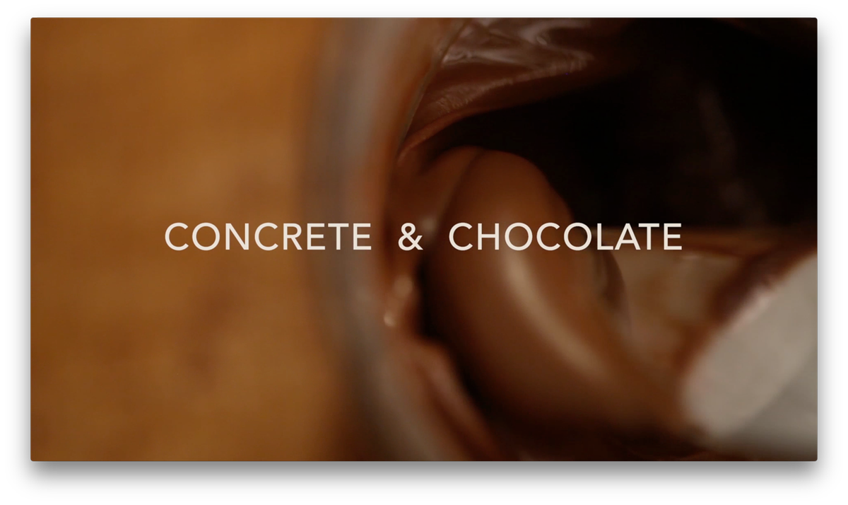 Our director of photography @jeremykohm shows "Concrete and Chocolate" at <a href="/eatablefilms/">eatable.</a> this Saturday!