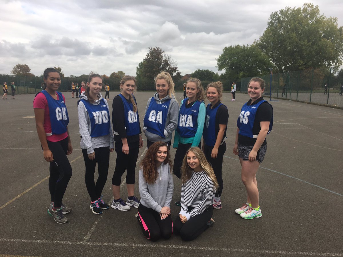 SWAPendleton's tweet photo. 6th form netball team #netballisasport https://t.co/WDo0bQJe1R