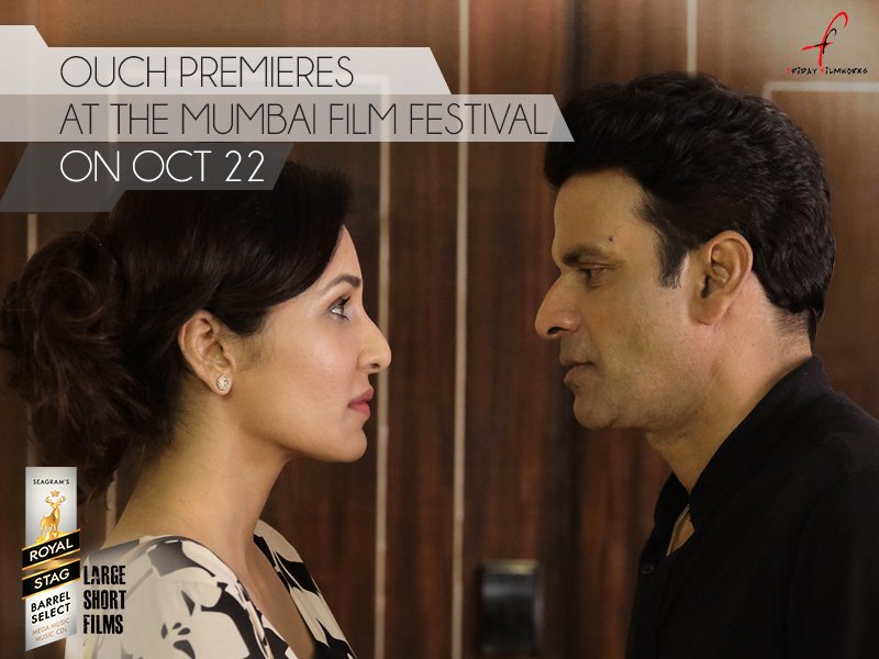 As intense & painful as it can get! @BajpayeeManoj & @Pooja_Chopra_ in an #OuchMoment... Seen the trailer yet? bit.ly/2eoAscZ