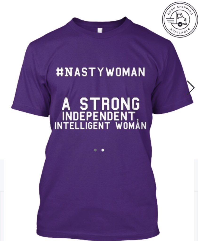iamNastyWoman's tweet photo. #NastyWoman T-Shirt order here https://t.co/EsF2oi2shn https://t.co/tI3vRTNOkp