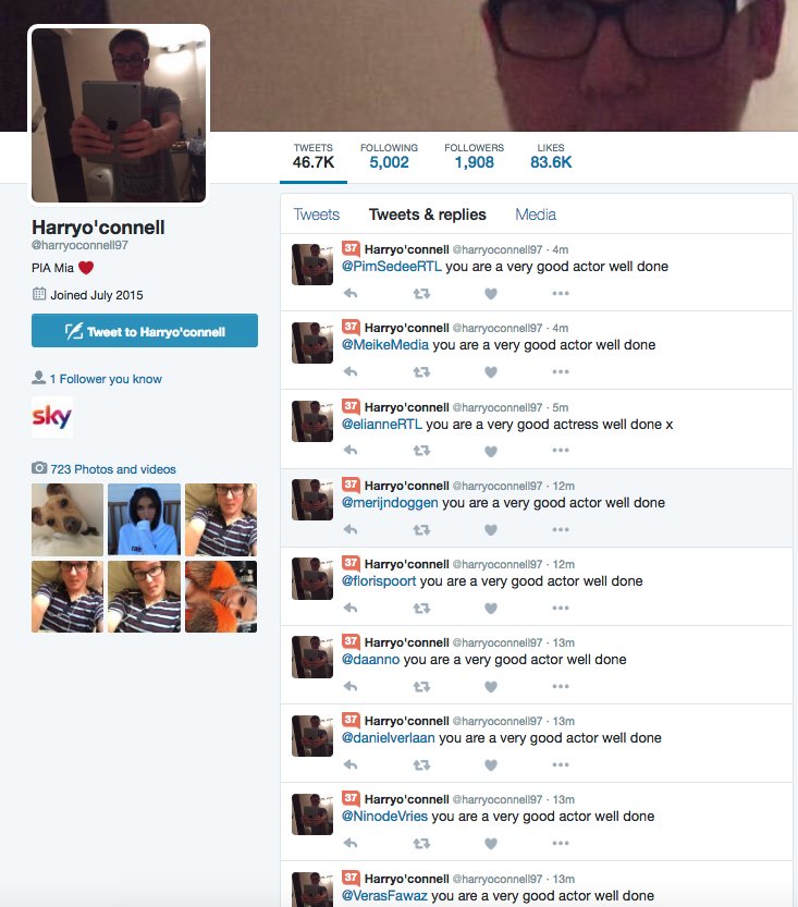 .<a href="/harryoconnell97/">Harryo'connell</a> you are a pointless Twitter spammer well done