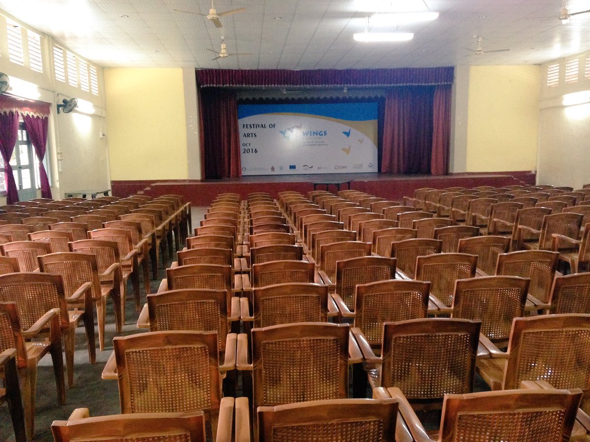 careslyc's tweet photo. Kilinochchi is all set to kick start the @WINGSfestival16 #WINGS16 #lka #SriLanka https://t.co/zBTNef3Vfk