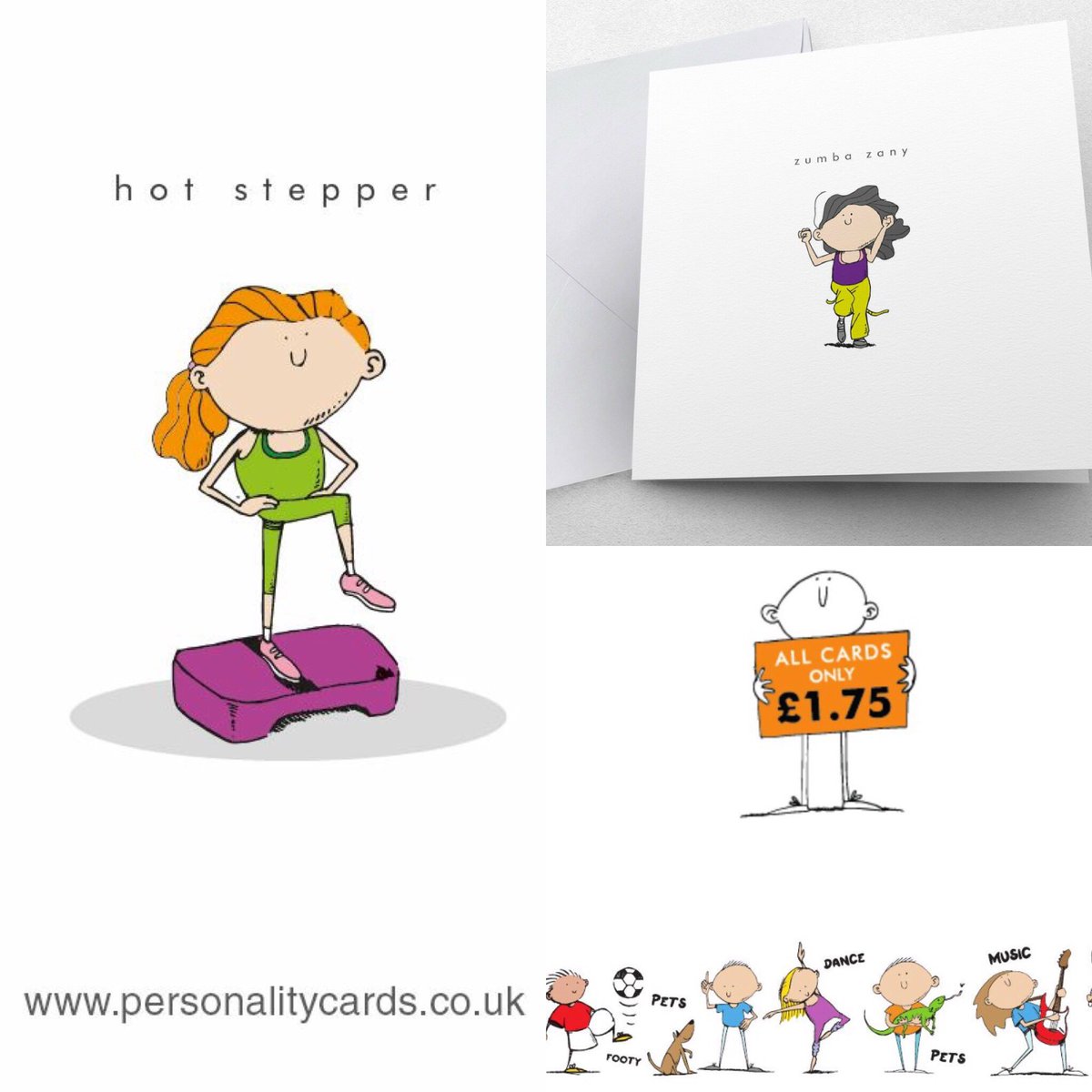 Birthday cards for that fitness fanatic! #zumba #fitness #zumbalife #zumbainstructor