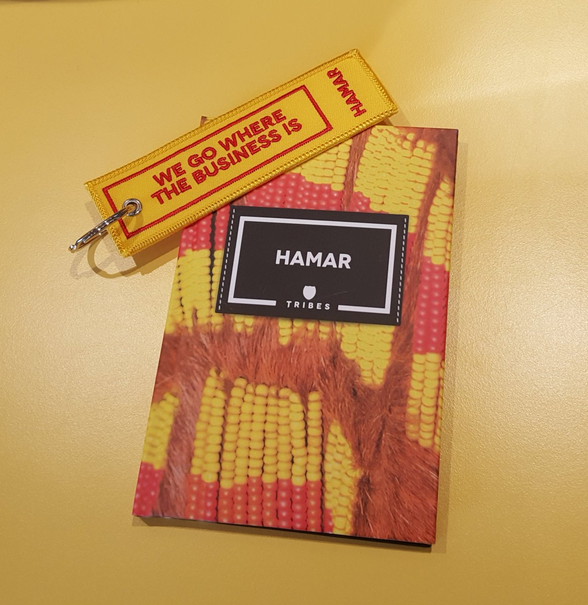 De boekjes en sleutelhangers van onze tribe the #Hamar zijn binnen. Wil je er ook één? Kom dan snel langs!! #TribesUtrechtcs #coworking