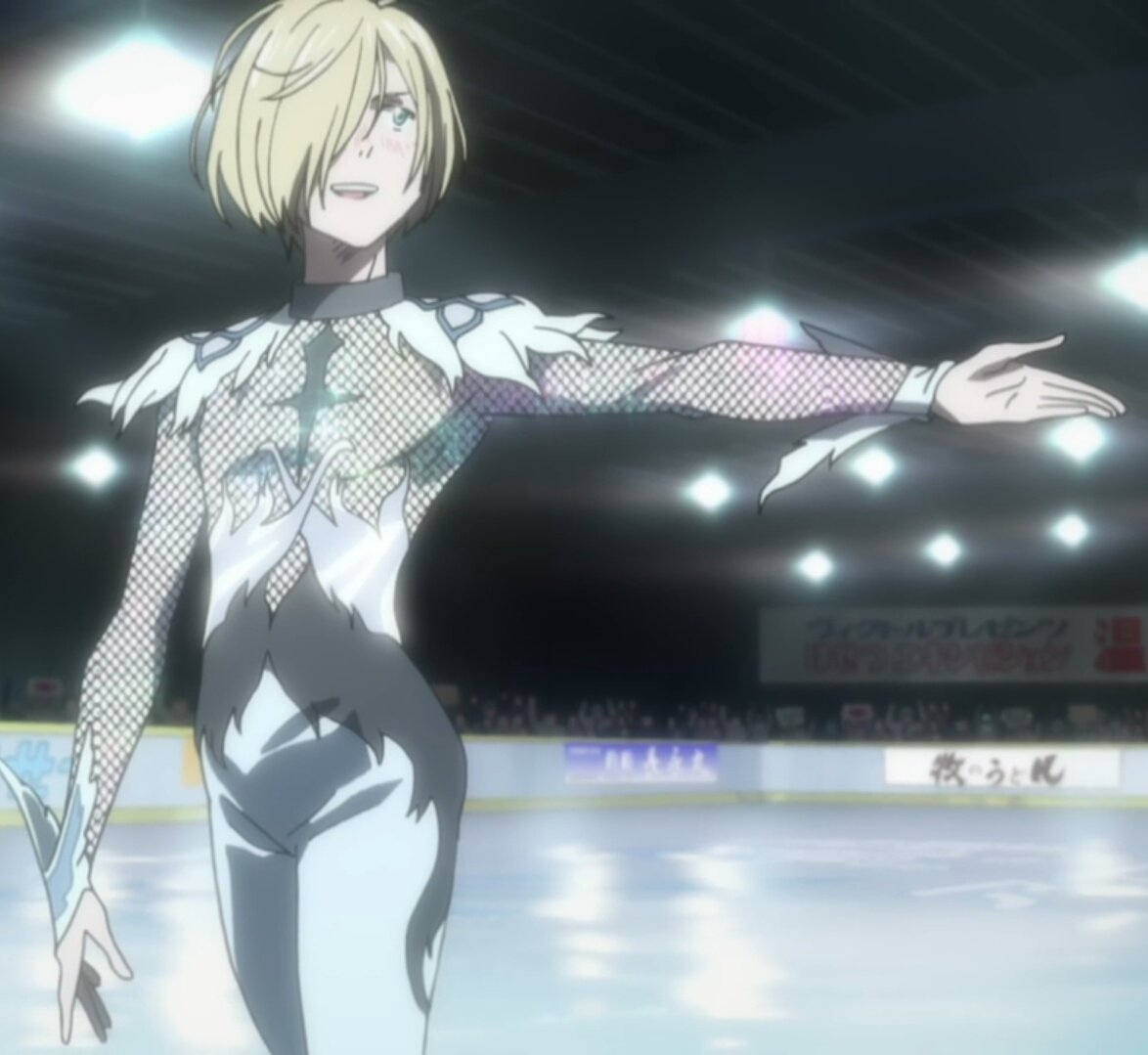 れんれん ユーリ見たけどヴィクトルの衣装ジョニー ウィアーかよ 褒めてる