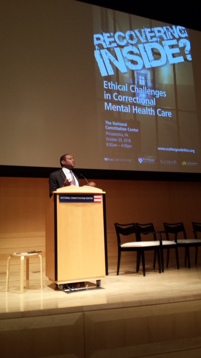 SusanRogersMH's tweet photo. .@ArthurCEvans says if we do the same things in regard to #criminaljustice & #mentalhealth we will get the same results. #recoveringinside https://t.co/sDMzr34XS5