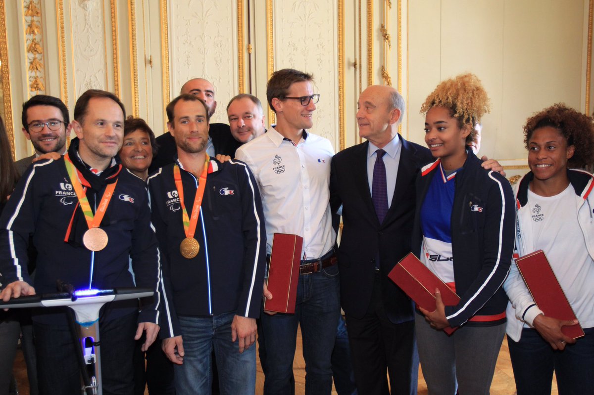 Nos sportifs bordelais, fiers représentants de la France à Rio. J'ai ce sentiment d'admiration pour vous. En route pour Tokyo et <a href="/Paris2024/">Paris 2024</a>!