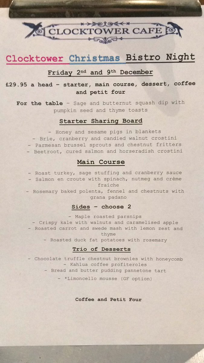 The Clocktower Cafe tweet media