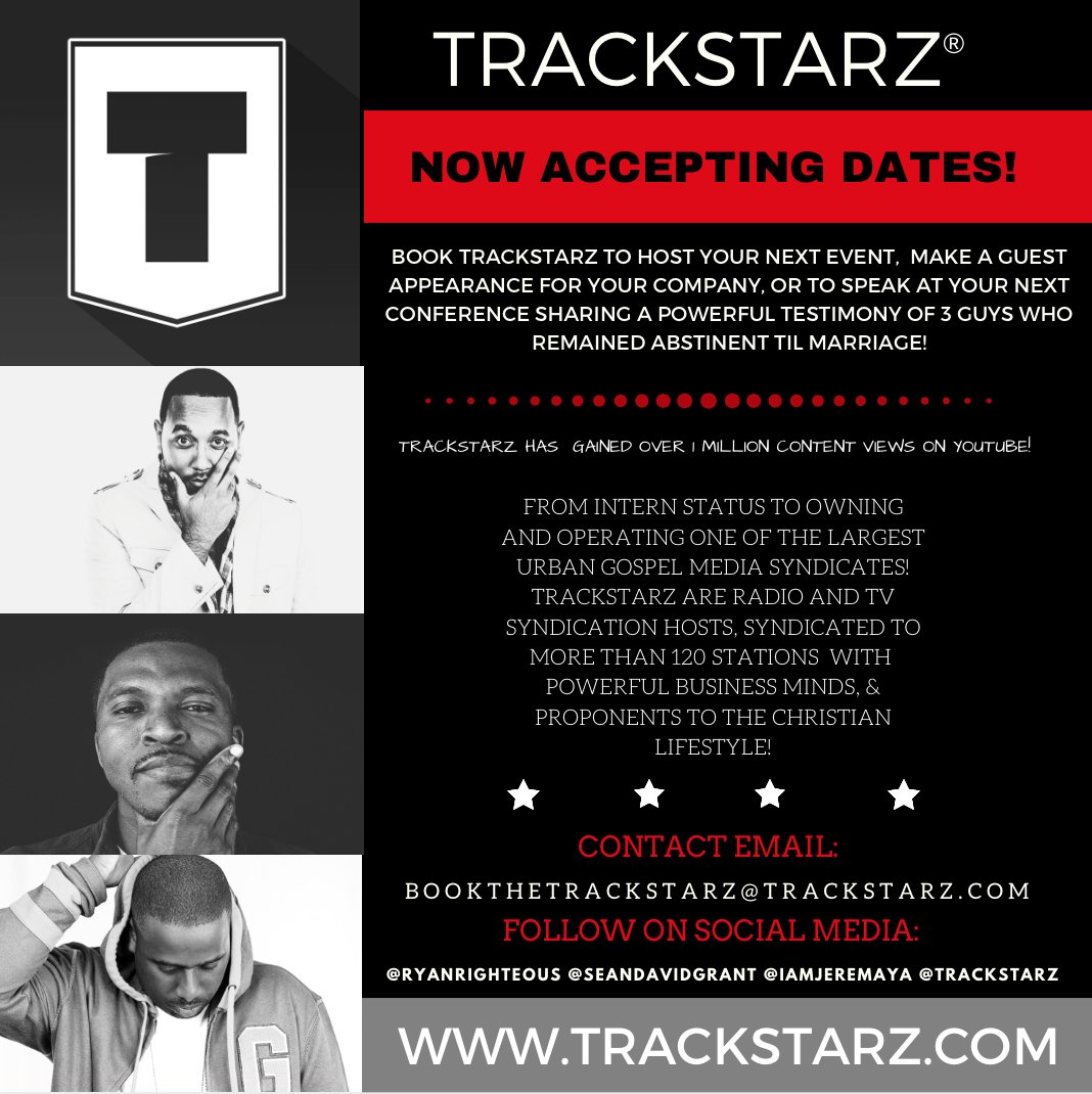 TRACKSTARZ's tweet image. Trackstarz have been on the road hosting and doing shows all this month. We hope to visit your city next. Email bookus@trackstarz.com