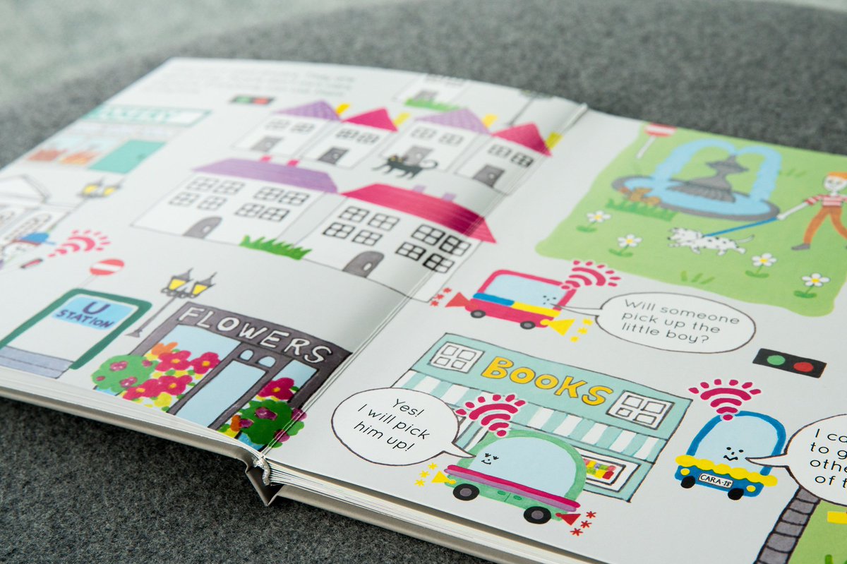 „Where Do Cars Go at Night?“: @moovelLab stellt #Kinderbuch zum autonomen Fahren auf der Buchmesse Frankfurt vor. <a href="/Book_Fair/">FrankfurterBuchmesse</a>