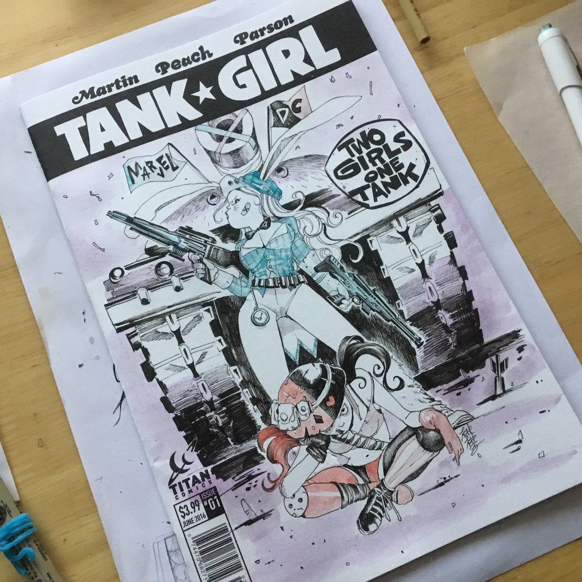 Peach Momoko 桃桃子 على تويتر Tankgirl Harleyquinn Whiterabbit タンクガール Inktober Peach Momoko 桃桃子 على تويتر Tankgirl Harleyquinn Whiterabbit タンクガール Inktober
