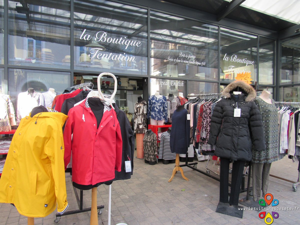 vitrinesdesete's tweet photo. La #collectionhiver de la boutique Tentation est arrivée ! 
#Boutique Tentation habille du #homme et #femme, du 38 au 70.
Les Halles, #Sète https://t.co/3TFRKKGt2H