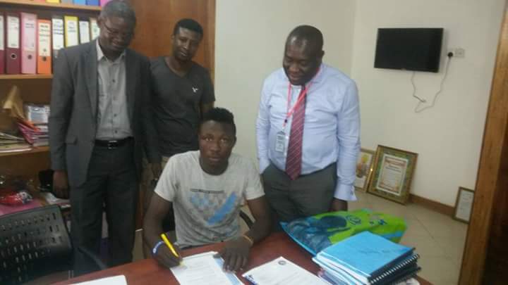 HeartsofOakSC's tweet image. Let us welcome Henry Jay Lamptey to the #Phobia family as the striker joins from Danbort FC #morevim #followphobia