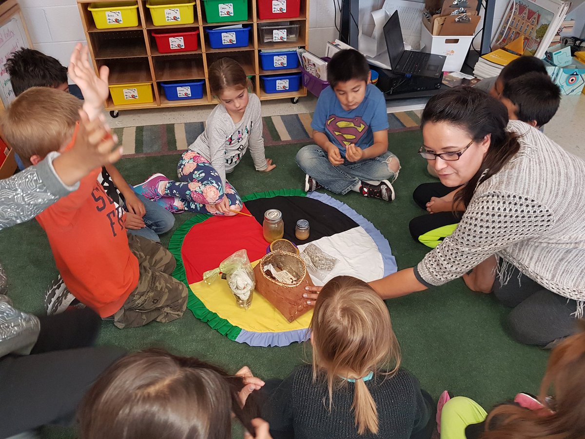 PapineauKaren's tweet photo. Gr. 1&2 Ss learning with Pam about Daily & Seasonal Cycles. #SNCDSB #STJlearn https://t.co/cbBfyycvEc