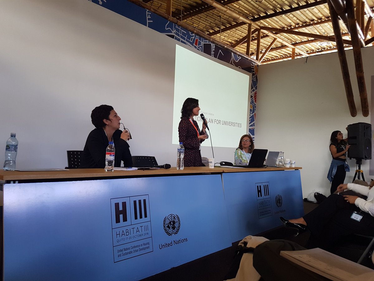 StanfordCities's tweet photo. About to present at #humanCities initiative at the event: an action plan for universities @delandchan @CarolineNowacki @earthsys #habitat3 https://t.co/LTcXUmD0F8