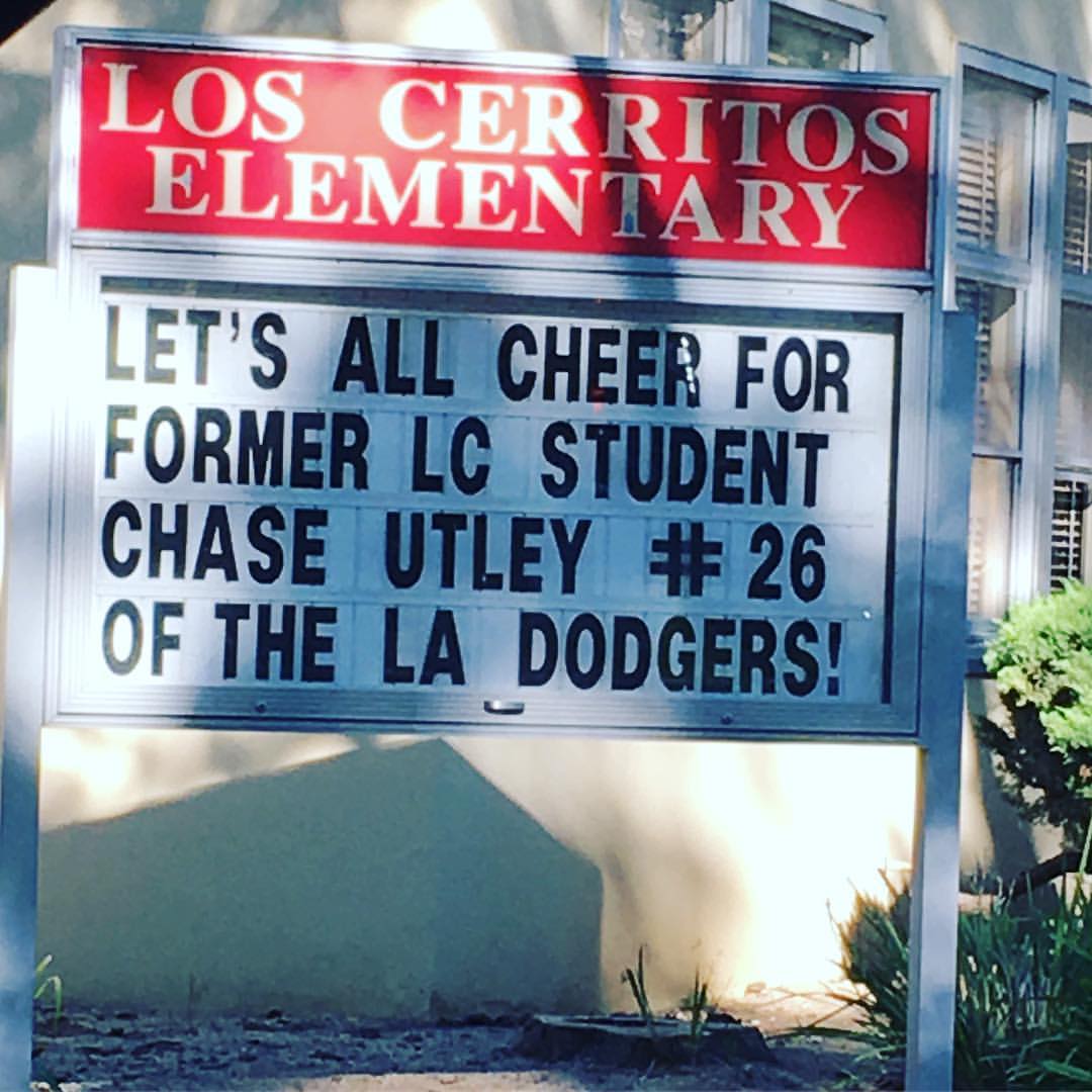 When your elementary school keeps it 💯. #LALovesOctober https://t.co/FNjveTiLm2