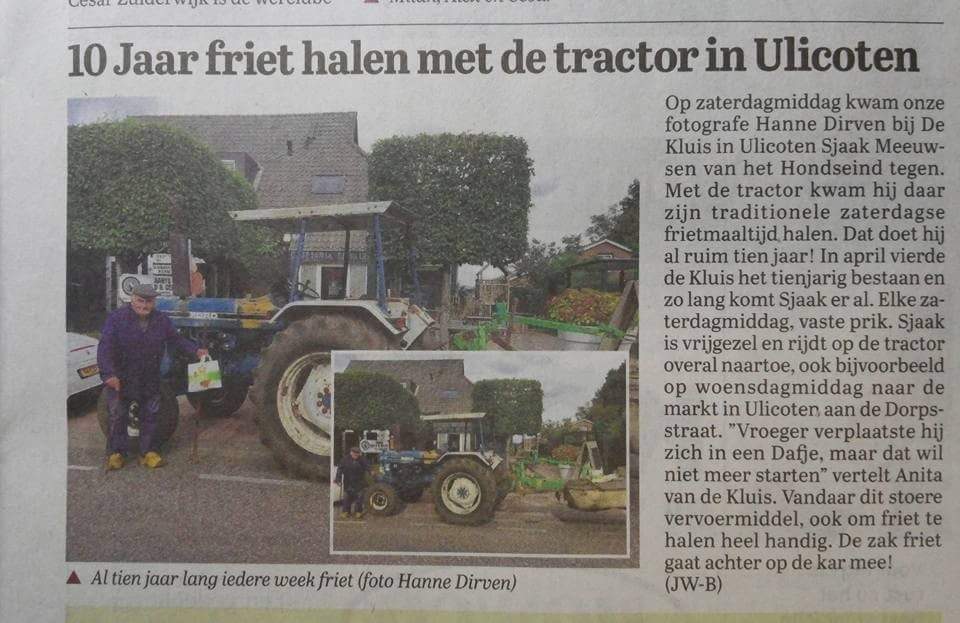 DjeeTee1966's tweet photo. Sjaak heeft de krant gehaald! https://t.co/uUxVArvekA
