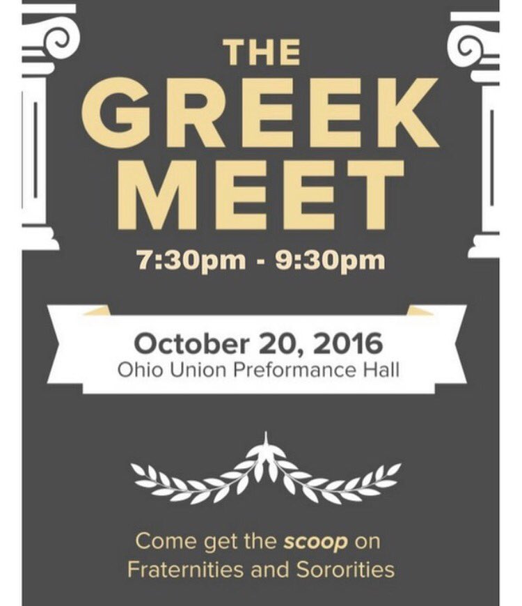 OSUTriDelta's tweet photo. Make sure you come to the Performance Hall TONIGHT to meet some of our sisters! #YouHadMeAtDelta https://t.co/nr5CIxv3r7
