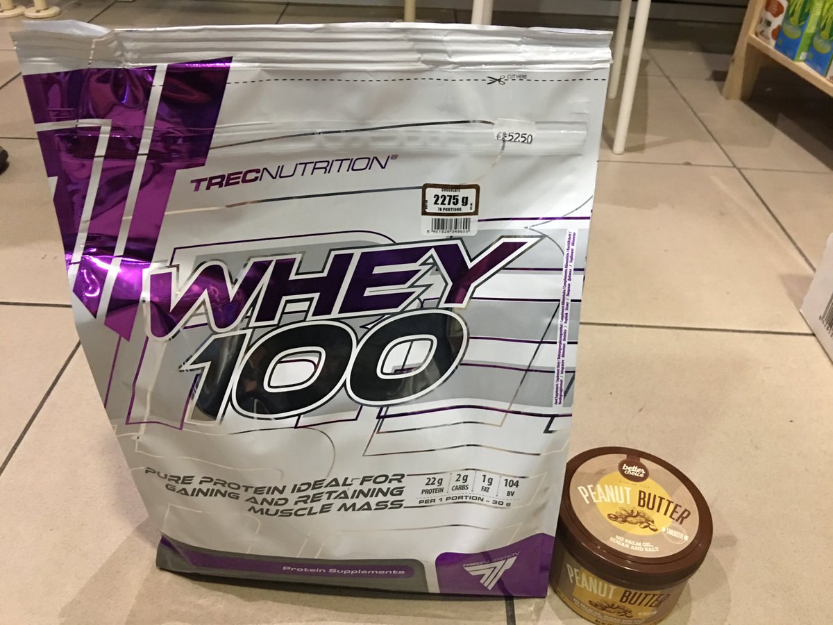 fgnutricion's tweet photo. ¡OFERTÓN por tiempo limitado! Llévate la proteína Whey 100, de @trecnutritionuk y te regalamos la crema de cacahuete Better Choice #oferta https://t.co/gxhfwoQIFk