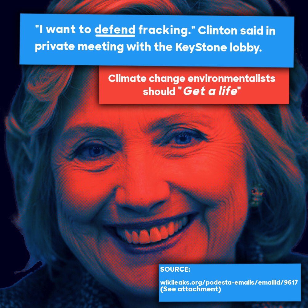Marmalady86's tweet photo. @TheDemocrats @latimes She is killing the Dem Party and our planet. #ProFracking #ProTPP #ProWar #DemExit #JillNotHill #ShouldaBeenBernie https://t.co/a2MJEGRQ7o