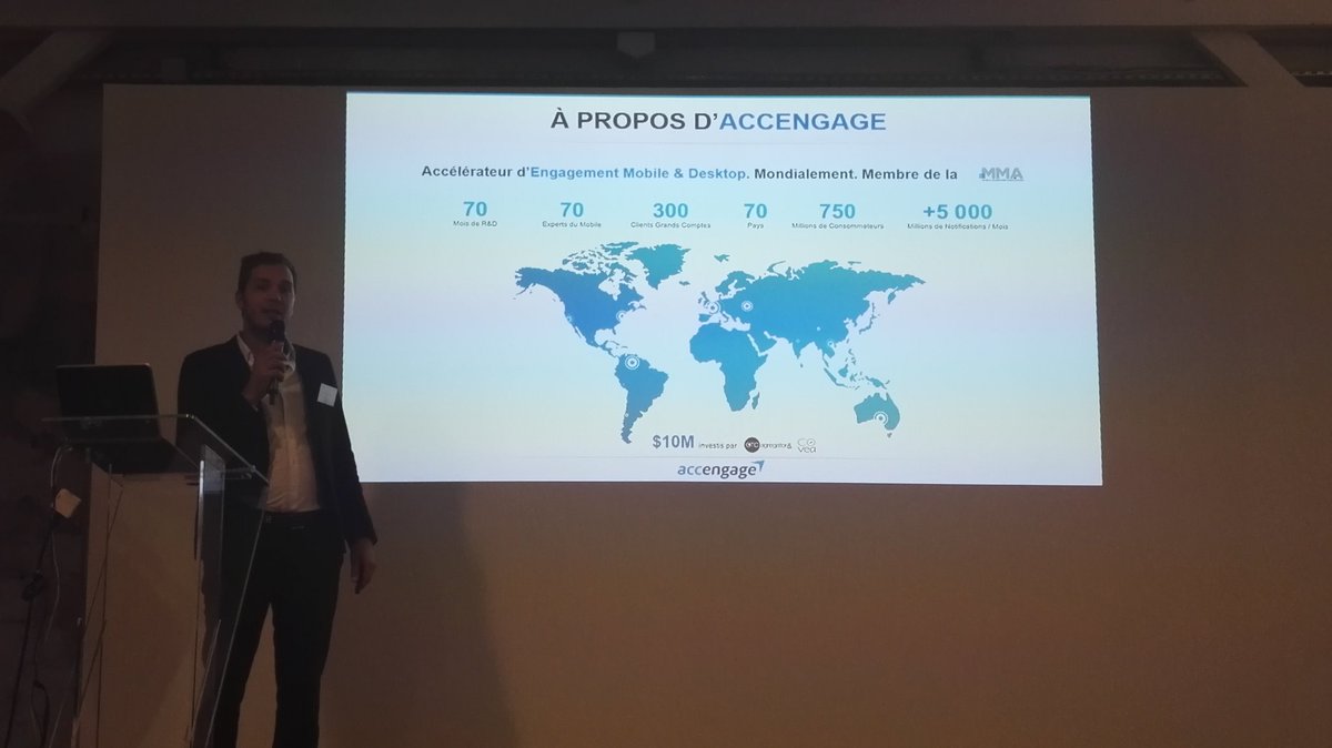 CandiceCpl's tweet photo. @accengage est présent dans 750 millions d'applications :o #BYTS16 #notifications #push #data https://t.co/8AiFdO789l