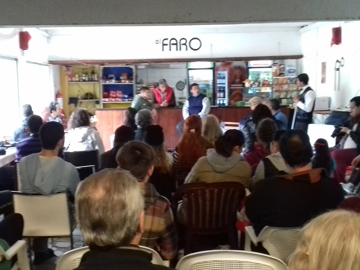 "El día después" obra teatral creada y actuada por reclusos de Punta de Rieles fue presentada hoy en El Faro.