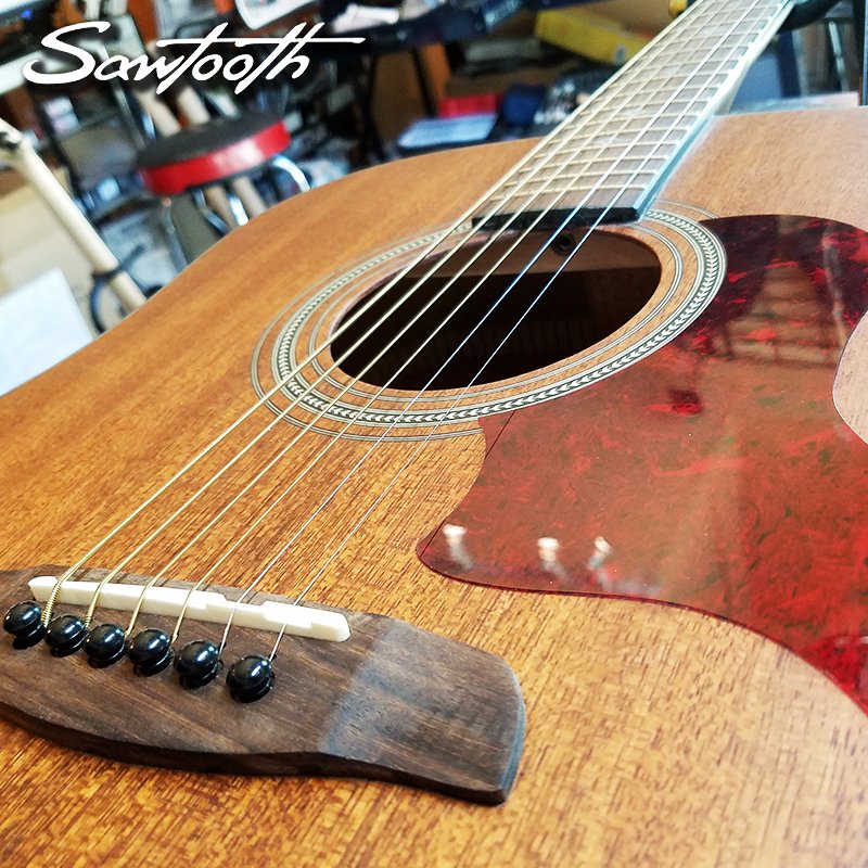 #SawtoothGuitars #Sawtooth #Acoustic #Guitar #SolidTop #Mahogany ow.ly/gsH2305mdsH #GuitarsOfTwitter #AcousticGuitar #SolidWoodGuitar