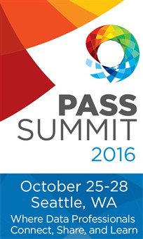 SQLDBApros's tweet image. PASS Summit 2016 – Invest in Your #SQL Server Future dell.to/2dB8Faj #SQLSummit #SQLPASS
